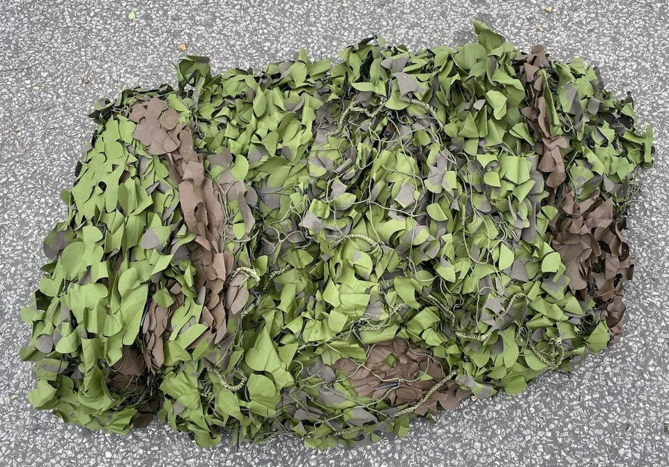 GENUINE BRITISH ARMY 8M X 8M 8 METRE X 8 METRE 26' CAMOUFLAGE CAMO NET NETTING - Image 1 of 3