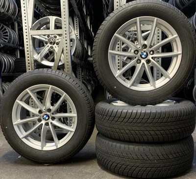 4x Original BMW Winterräder 225/60 R18 104H - für X3 G01 X4 G02 2059 - Bild 1 von 3