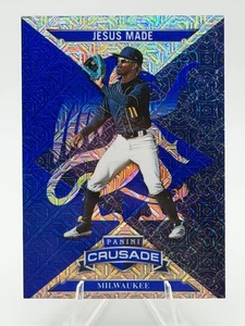 2025 Panini Crusade Jesus Made Blue Mojo Parallel Card# 57 Milwaukee - Picture 1 of 10