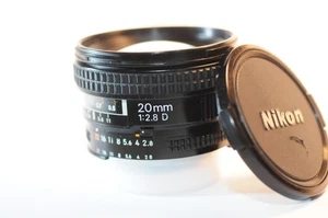 Nikon AF D Nikkor 20mm f/2.8 PRIME FX lens READ HAZE for F100 DF D850 D500 D780 - Picture 1 of 8