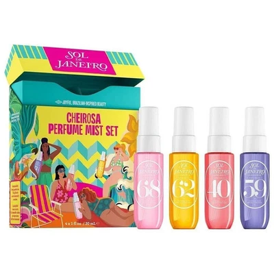 Sol de Janeiro Cheirosa Perfume Mist Set | '40 '59 '62 '68 |4x 30ml GIFT Set NK9
