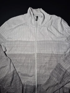 Mens Medium Calvin Klein Full Zip Sweater - Picture 1 of 16