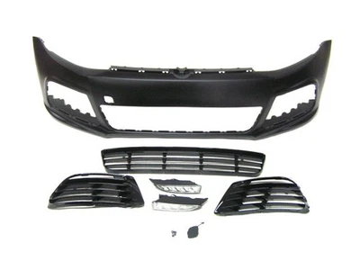 For 10-14 VW MK6 JETTA, R Style Front Bumper with LED DRL Foto 1 de 4