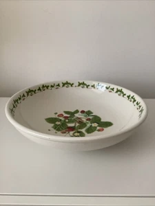 Portmeirion Summer Strawberries Bowl Large Serving Salad 32.5cm diameter - Picture 1 of 19