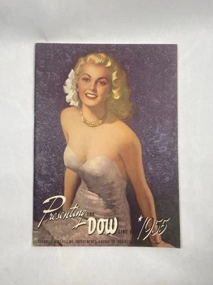 Vtg 1955 Advertising Blotter Postcard Calendar Catalog Oddities Pinup Nude Rare - Image 1 of 4