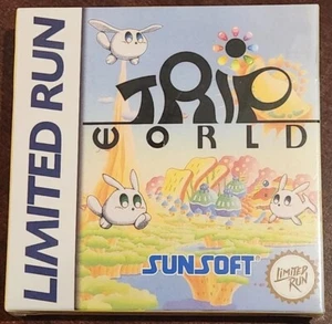TRIP WORLD GAMEBOY RARE LIMITED RUN GAMES NEW AND SEALED - Picture 1 of 2