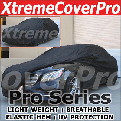 Mercedes-Benz E350 E450 E53 E63 2020 sedán cubierta de coche transpirable con bolsillo espejo Foto 1 de 4