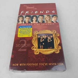 The Best of Friends TV Show 5 Fan Favorite Episodes from Season 2 Sealed VHS - Picture 1 of 2