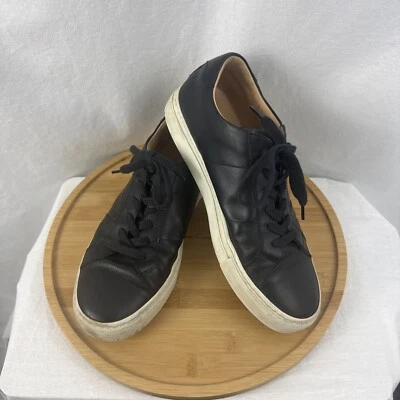 Zapatos informales Greats Brooklyn Royale para hombre talla 9 suela de cuero negro Foto 1 de 4