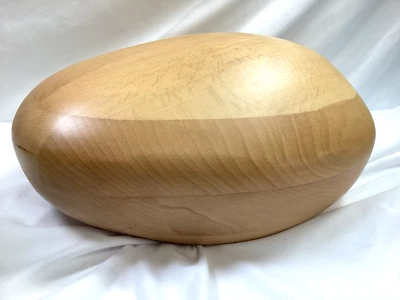 Hermosa Urna Grande Madera Río Piedra Look, para Cenizas 150lbs Cremación Hecha a Mano Foto 1 de 4