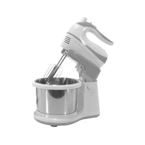 Sbattitore elettrico 500 w ciotola 2,5 lt tasto turbo 5 velocità fruste acciaio - Foto 1 di 5