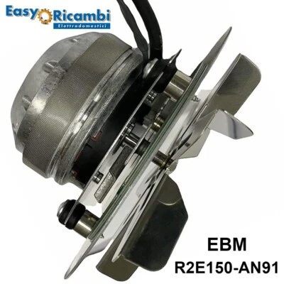 Estrattore fumi EBM R2E150-AN91 Aspiratore stufe a pellet ORIGINALE - Immagine 1 di 4