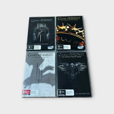 Game Of Thrones Seasons 1-4 Peter Dinklage Sean Bean Region 4 Fantasy Drama - image 1 of 4