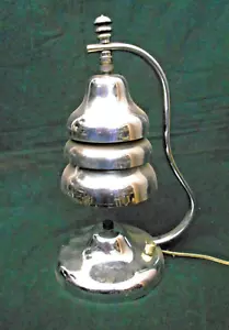 VINTAGE MID CENTURY MODERN CHROM SCHREIBTISCHLAMPE - Bild 1 von 8