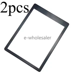 2pcs Repair for Nikon D5100 D5200 Outer Screen LCD Display Glass (Acrylic) +Tape - Picture 1 of 3