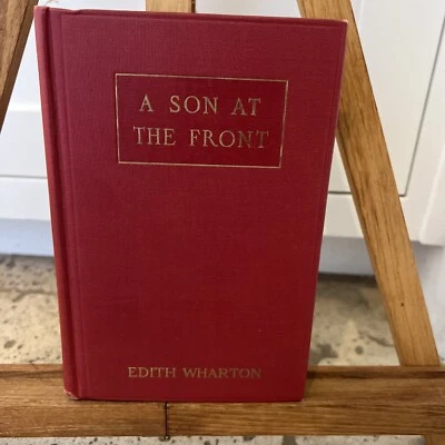 A Son at the Front by Edith Warton (1923, Hardcover) 1st edition, 1st Printing Foto 1 de 4