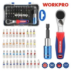 Mini Ratchet Wrench and 41PCS Screwdriver Bits Set Quick Release Ratchet Wrench - Picture 1 of 16