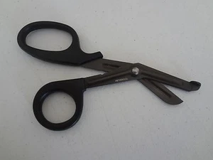 7.25" Black EMT Utility Paramedic EMS Shears Scissors EMS Medical Cutting Tools - Picture 1 of 1