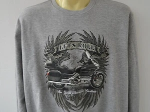 Goldwing Sweatshirt Honda Pullover M SOL`S Unisex Biker Tourer - Picture 1 of 2
