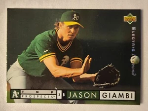 1994 Upper Deck Electric Diamond Jason Giambi #535 Baseball Card NM+ - Picture 1 of 2
