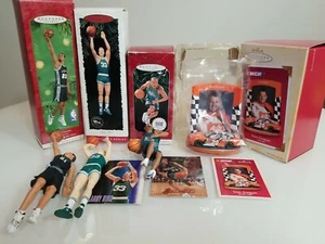 Hallmark Keepsake NBA Stars 3 Ornaments 1 NASCAR Ornament - Picture 1 of 6