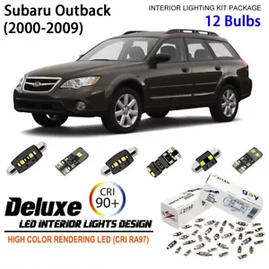 Kit de luces interiores LED para accesorios de bombillas LED Subaru Outback 2000-2009 - Imagen 1 de 8