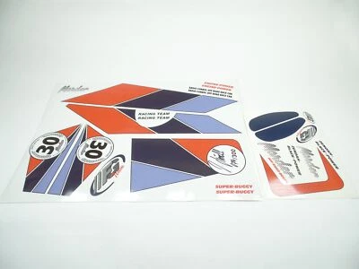 FG 1:6 Buggy 2WD Marder 30 Jahre 06156 Dekorbogen mit Original Gröschl Unterschr - Bild 1 von 2