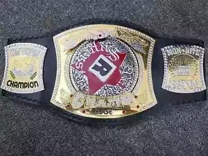 Edge Rated R Spinner Heavyweight Championship belt Adult size 2mm - Picture 1 of 6