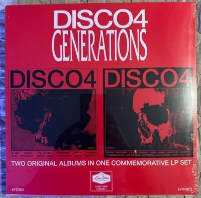 Health - Disco 4 - Generations - Smoky Blue/Red Swirl 2X Vinyl LP 12" -Sealed - Image 1 of 2