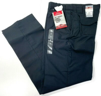 NEW TRU-SPEC WOMENS 24-7 CLASSIC TACTICAL PANTS 1192 NAVY SIZE 14 UNHEMMED - Image 1 of 2