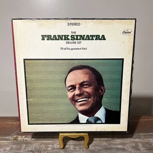 Frank Sinatra The Frank Sinatra Deluxe Box Set Vinyl 1968 First Pressing VG+š¦ - Picture 1 of 17