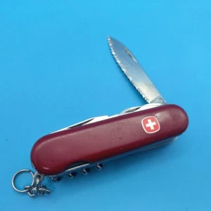 Wenger Master Serrated with Corkscrew Swiss Army Pocket Knife 85mm Red - Picture 1 of 12
