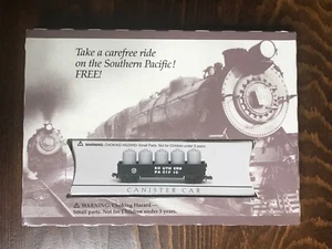 Nuevo en caja Readers Digest escala N coleccionable Southern Pacific Canister Car 1995 - Imagen 1 de 12
