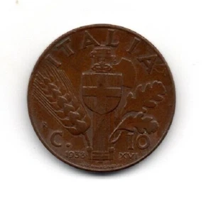 10 Cent Kaiserreich 1938 SPL++ Rotkupfer - Bild 1 von 2