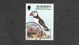 ALDERNEY BIRDS PUFFIN FINE USED 1994 - Picture 1 of 1