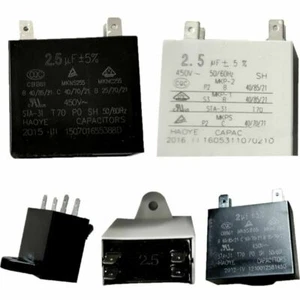 Motor Start Capacitor 1.5uF 2uF 2.5uF 3uF 3.5uF 4uF 5uF 6uF 8uF 10uF 12uF 450VAC - Picture 1 of 12