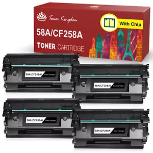 4 Stück CF258A mit Chip Tonerkartusche kompatibel für HP LaserJet M304 MFP M428fdn - Bild 1 von 5