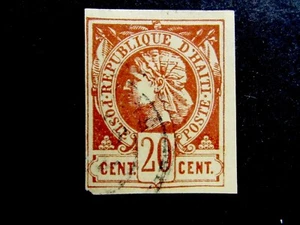 nystamps Haiti Stamp # 6 Used Y30y396 - Picture 1 of 2