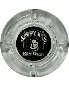 Vintage Ernest Hemingway Sloppy Joe's Key West Ashtray Glass - Picture 1 of 16