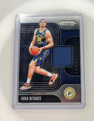 2019/20 Panini Prizm Sensational RC ROOKIE PATCH Goga Bitadze Player Worn Mint!! - Image 1 of 2
