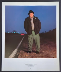 Vintage John Belushi American Actor Comedian Photo Bookplate Print 47 - Picture 1 of 3