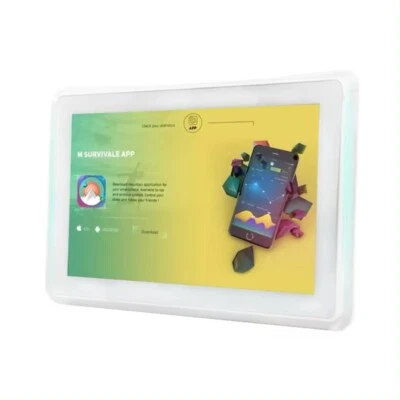Meeting Room Wall Mount Touch Screen RJ45 Poe Tablet 10 .1 Inch LED Light Tablet - Image 1 of 4