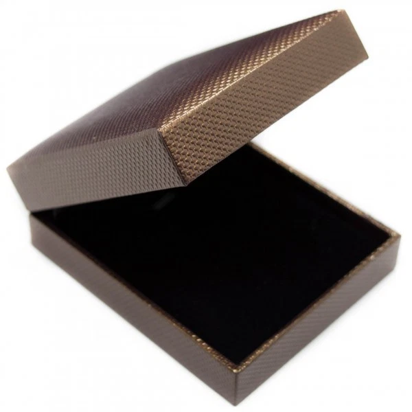 AUCUNE Boite à collier marron pour vos bijoux, pas cher