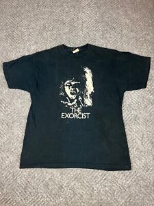 Vintage Y2K 2005 The Exorcist T Shirt Mens Size XL Black Short Sleeve Adult
