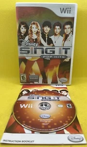 📦 Disney Sing It: Pop Hits (Nintendo Wii, 2009 w/ Manual, Tested Works Great) - Picture 1 of 6