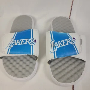 iSlide Los Angeles Lakers Men'sSlides Sandals Size 9 - Picture 1 of 8