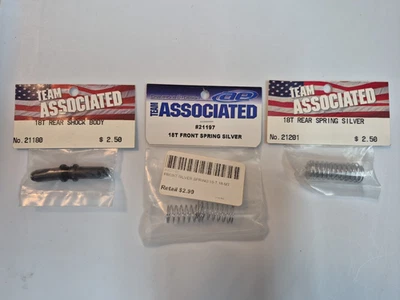 Team associated 18T silver shock set F/R - Image 1 of 4