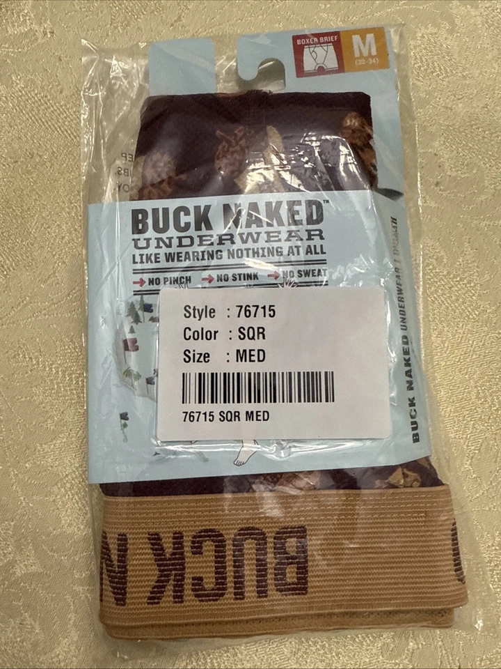 Duluth Trading Co Size Small Buck Naked Boxer Briefs Classic Red 76015