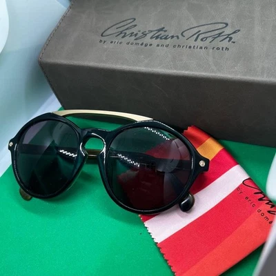 Christian Roth CR S05 C-01 Sunglasses 54□21-145 with Case - Image 1 of 4