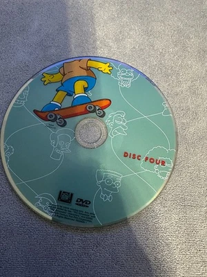The Simpsons SEASON 1 DVD DISC 4 *REPLACEMENT DISC ONLY* With VIDEO Foto 1 de 2